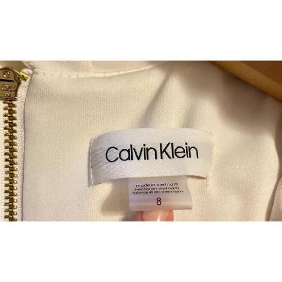 Calvin Klein White Brunch Dress - Picture 6 of 9